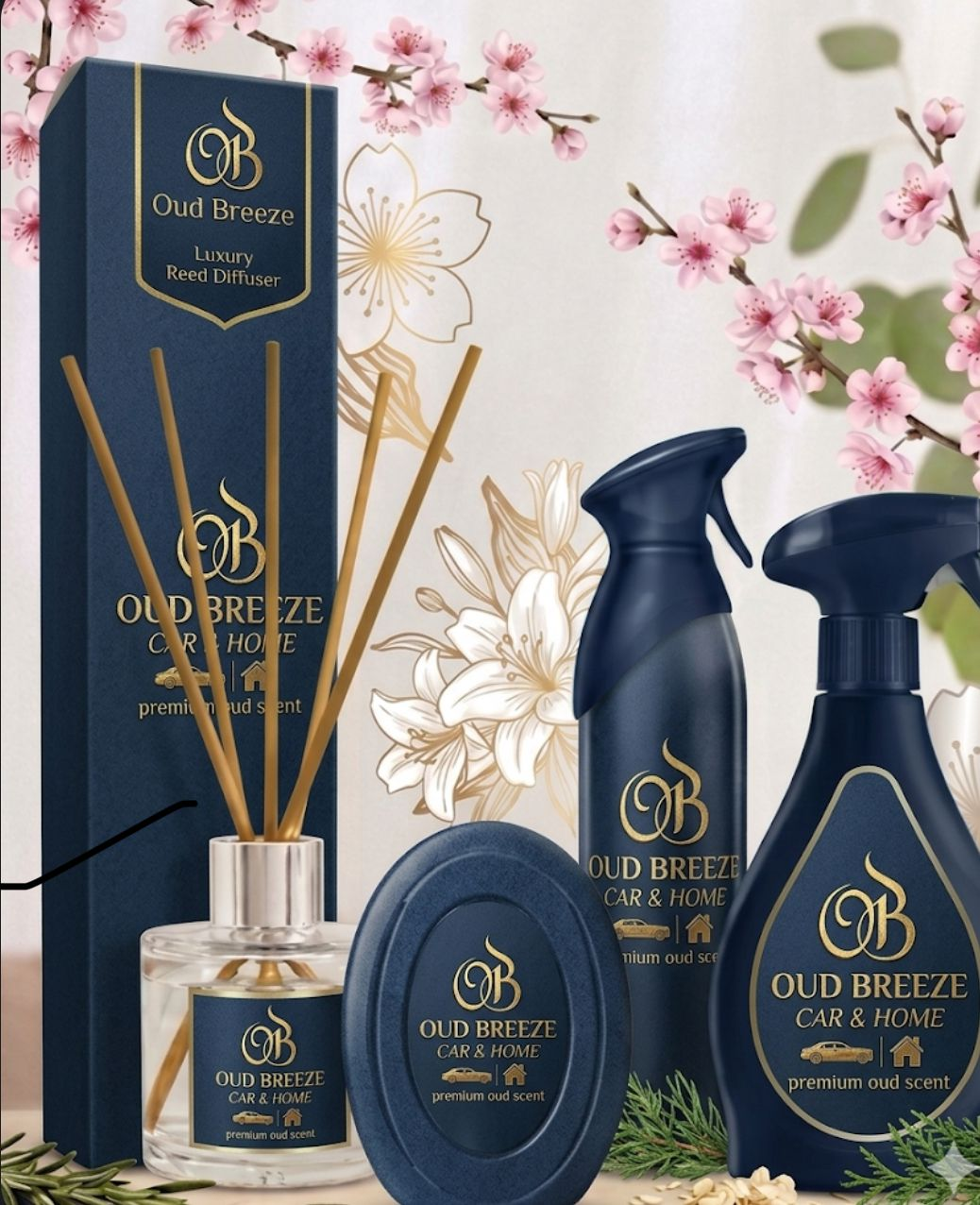 Luxury perfume bottle