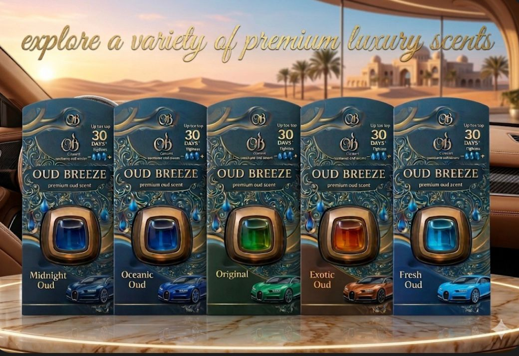 Oud Breeze collection for car